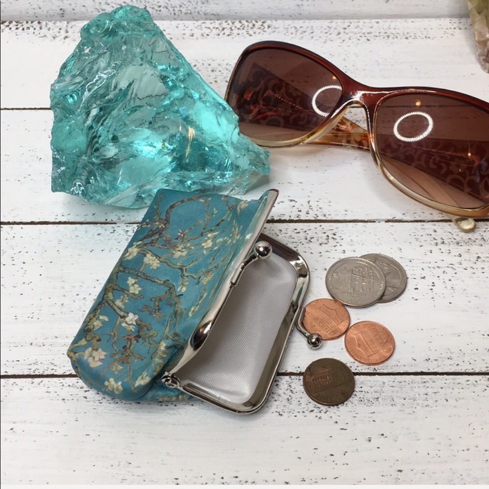 Van Goh Almond Branches Coin Purse - Picture 2 of 5